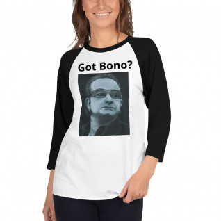 3/4 sleeve Got Bono Art raglan shirt