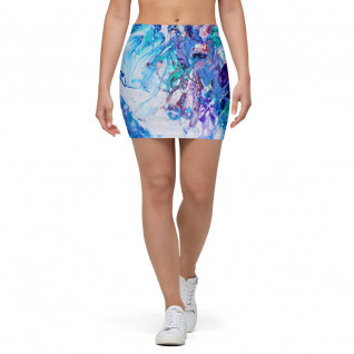 Abstraction Art Mini Skirt